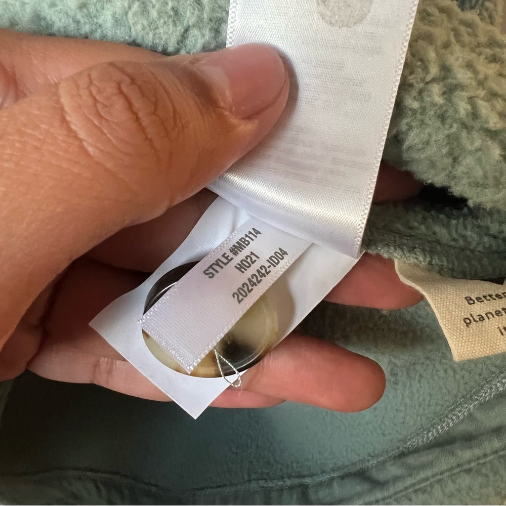 Madewell (RE)sourced Fleece Crop Cardigan - Picture 12 of 14